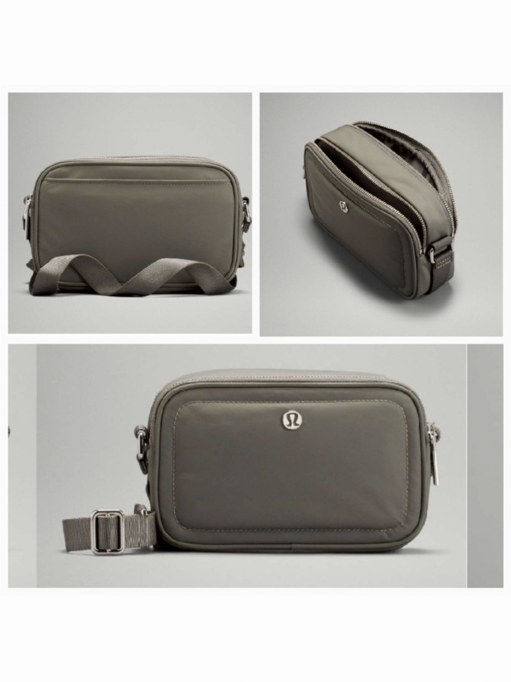 lululemon athletica olive grew Crossbody Bag